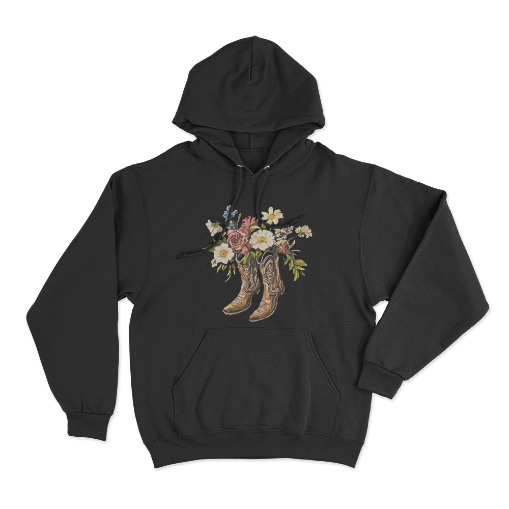 Desert Bloom Hoodie Black Desert Bloom Hoodie Black