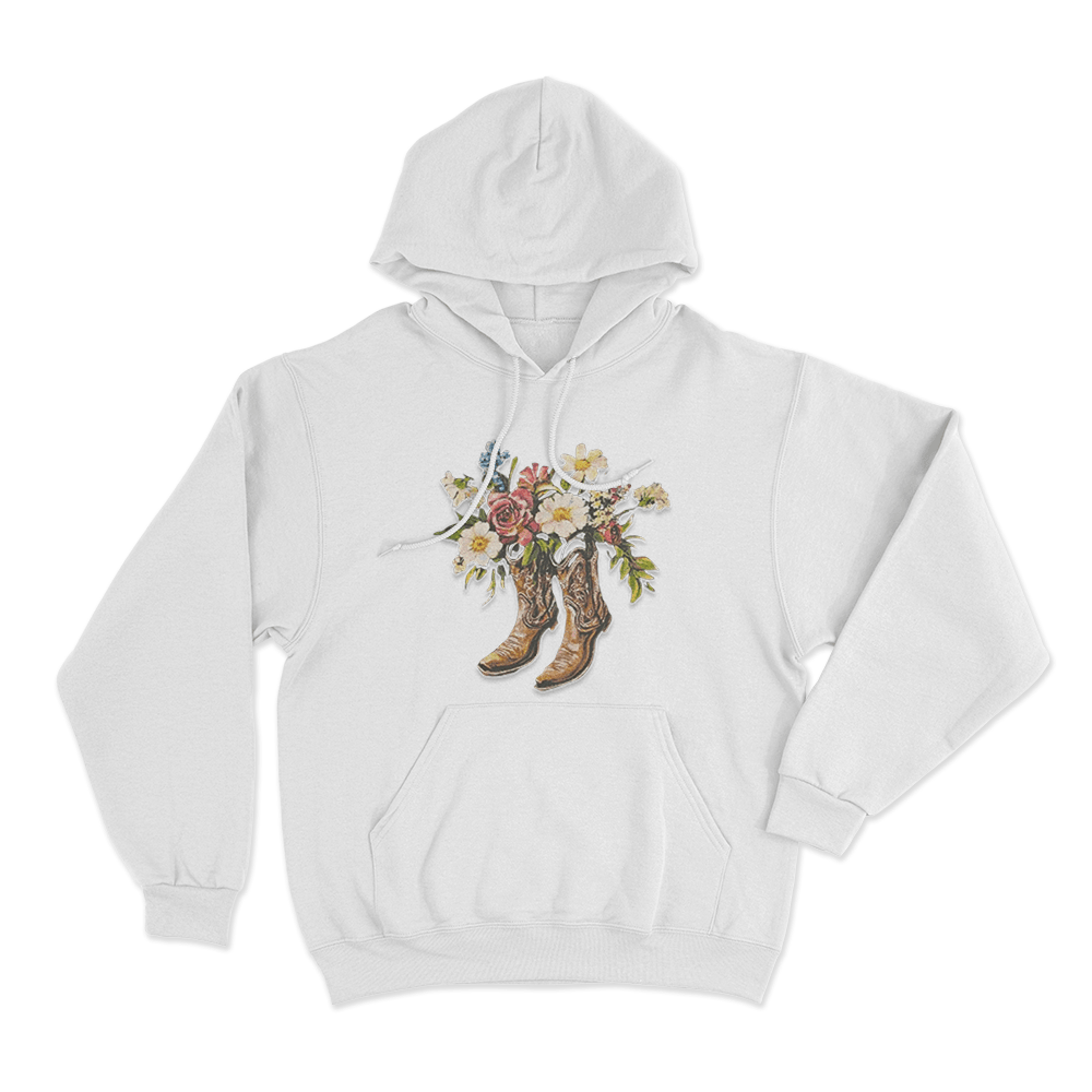 Desert Bloom Hoodie White Desert Bloom Hoodie White