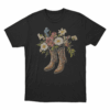 Desert Bloom T Shirt Black