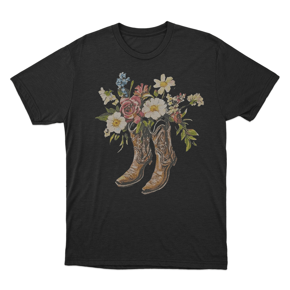 Desert Bloom T Shirt Black Desert Bloom T Shirt Black