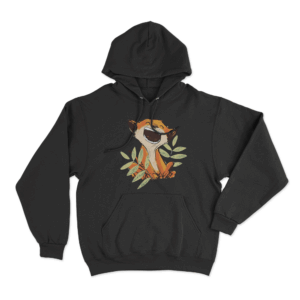 Let Your Lion Out Hoodie Black