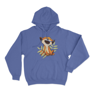 Let Your Lion Out Hoodie Blue