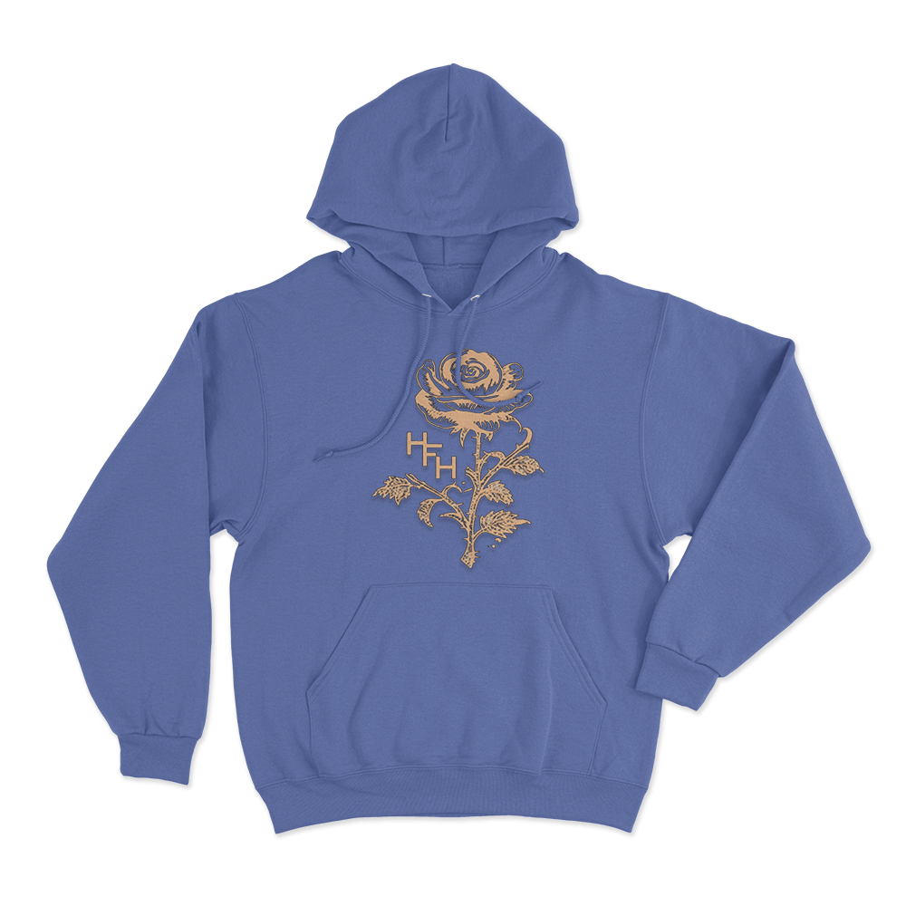 Reverie Rose Hoodie Blue Reverie Rose Hoodie Blue