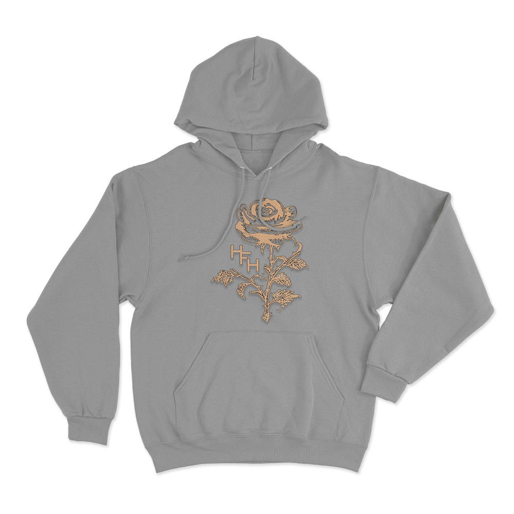 Reverie Rose Hoodie Grey Reverie Rose Hoodie Grey