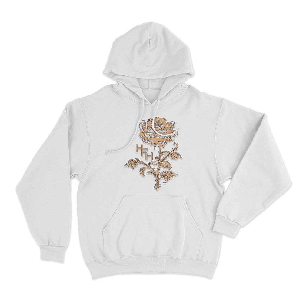Reverie Rose Hoodie White Reverie Rose Hoodie White