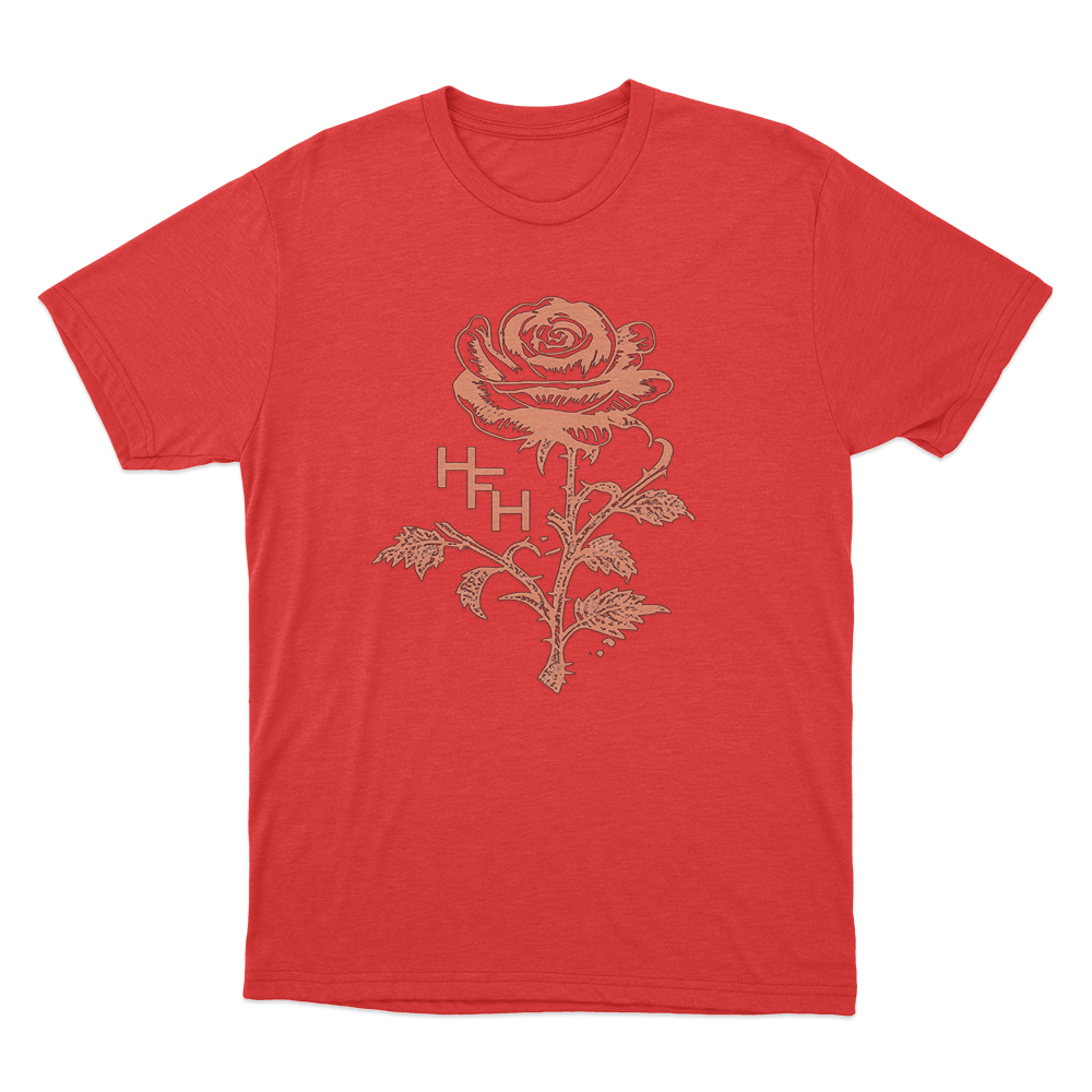 Reverie Rose T Shirt Red Reverie Rose T Shirt Red