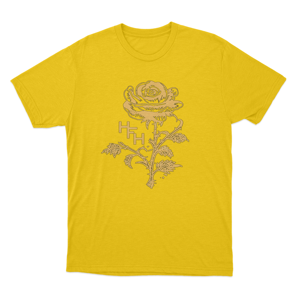 Reverie Rose T Shirt Yellow Reverie Rose T Shirt Yellow
