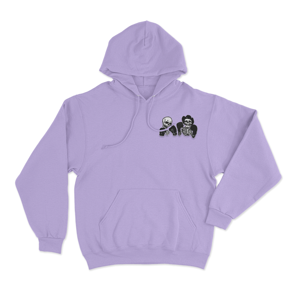 Skeleton boxers Hoodie Purple Skeleton boxers Hoodie Purple